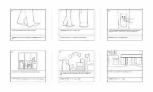 Storyboard example